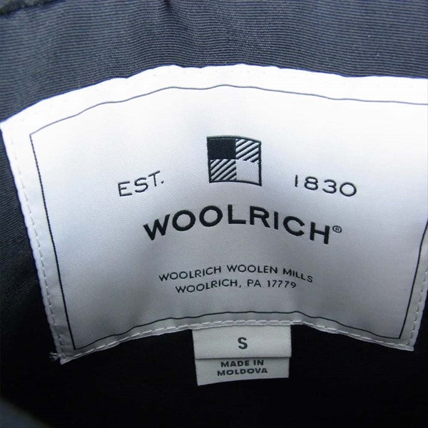 WOOLRICH ウールリッチ WWOU0309 REVERSIBLE PK NF リバーシブル パーカ レディース ジャケット ブラック系 S【新古品】【未使用】【中古】