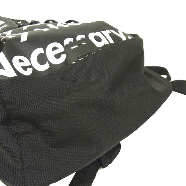 Supreme シュプリーム ノースフェイス The North Face 15AW BASE CAMP CRIMP ベトナム製 バックパック リュック ブラック系【中古】