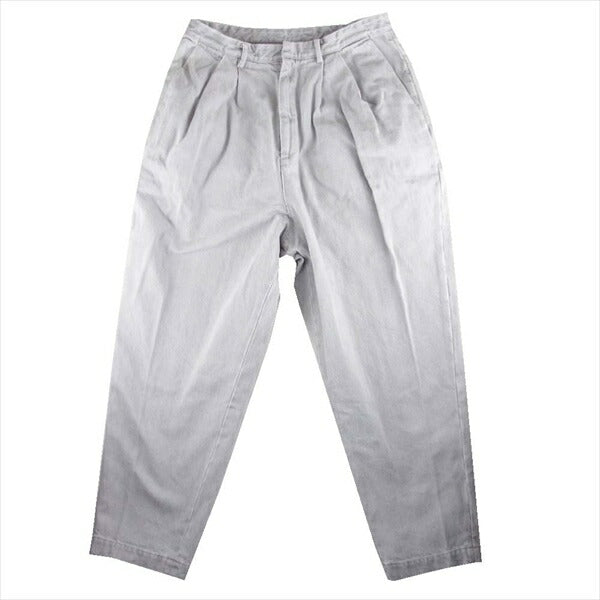 Dulcamara ドゥルカマラ デニム オーバータック デニム パンツ グレー系 2【中古】