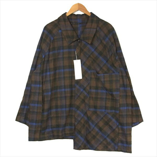 my beautiful land let マイビューティフルランドレット WM01-SH192011 brushed tartan check short blouson チェック ブルゾン ブラウン系 1【極上美品】【中古】