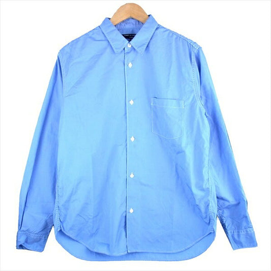 COMME des GARCONS HOMME コムデギャルソンオム HA-B101 AD18 ブロード 長袖シャツ 水色系【中古】
