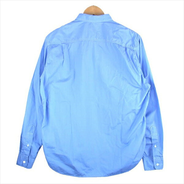 COMME des GARCONS HOMME コムデギャルソンオム HA-B101 AD18 ブロード 長袖シャツ 水色系【中古】