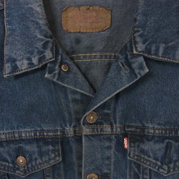 Levi's リーバイス 70506 3rd USA製 デニム ジャケット インディゴブルー系 40【中古】