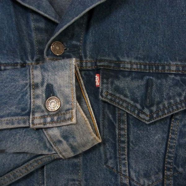Levi's リーバイス 70506 3rd USA製 デニム ジャケット インディゴブルー系 40【中古】