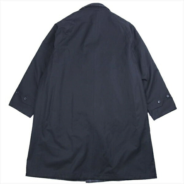 アナトミカ 20AW 530-552-02 SINGLE RAGLAN 2 S-P GABARDINE リバーシブル シングル ラグラン コート ブラック系 46【新古品】【未使用】【中古】