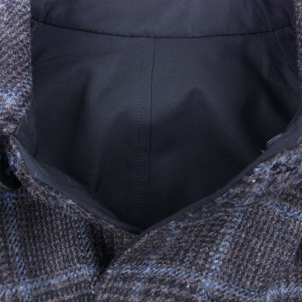 アナトミカ 20AW 530-552-02 SINGLE RAGLAN 2 S-P GABARDINE リバーシブル シングル ラグラン コート ブラック系 46【新古品】【未使用】【中古】