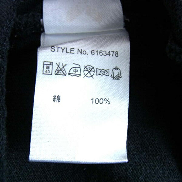 AVIREX アヴィレックス 6163478 HEAVY WEIGHT LS/TEE "AIR FORCE" Tシャツ ブラック系 L【中古】