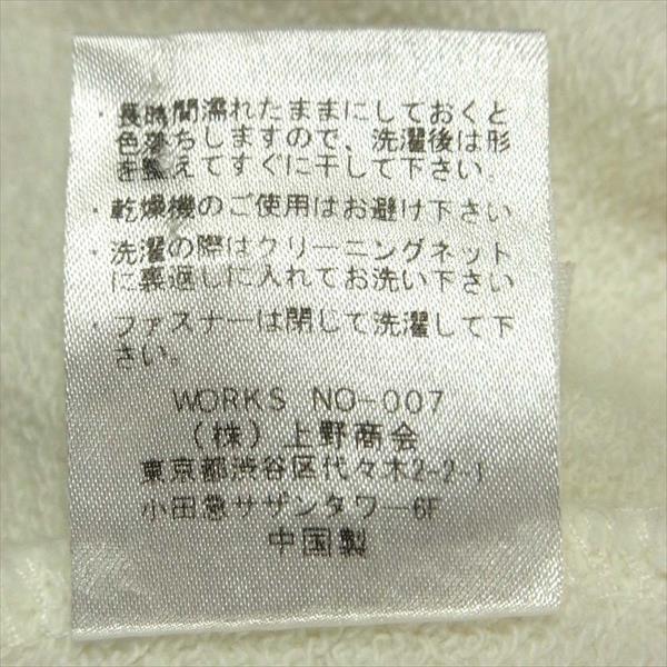 AVIREX アヴィレックス 6163354 BLUE ANGELS STAND ZIP SWEAT ブルーエンジェル スタンドジップ スウェット ジャケット オフホワイト系 L【中古】