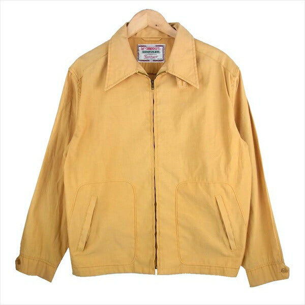 McGregor マックレガー USA製 60s SERVAL ジップ ジャケット イエロー系 42【中古】