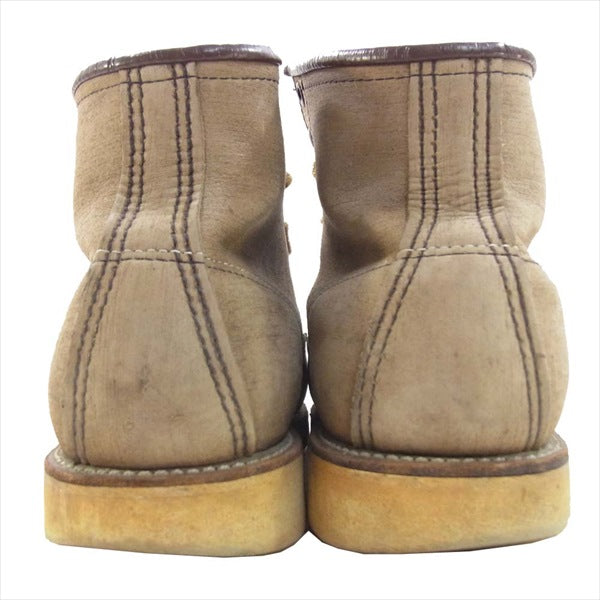 RED WING レッドウィング 2877 アイリッシュセッター 羽根タグ ヌバック レザー モックトゥブーツ ブラウン系 7【中古】