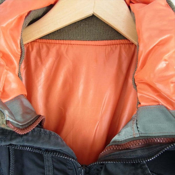 AVIREX アヴィレックス 6112041 N-2 3WAYカスタム ジャケット ブラック系 M【中古】