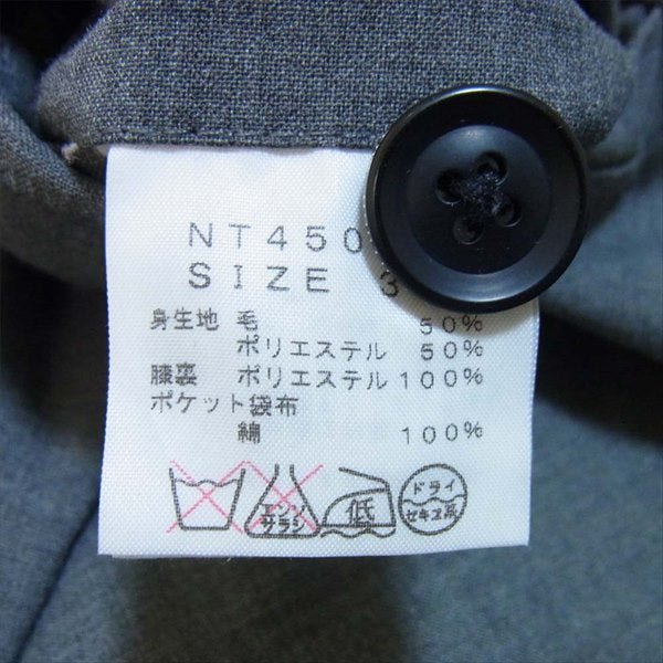THE NORTH FACE PURPLE LABEL ザノースフェイスパープルレーベル NT4506NTropical Webbing Belt Shorts ショーツ ショートパンツ ダークグレー系 34【美品】【中古】