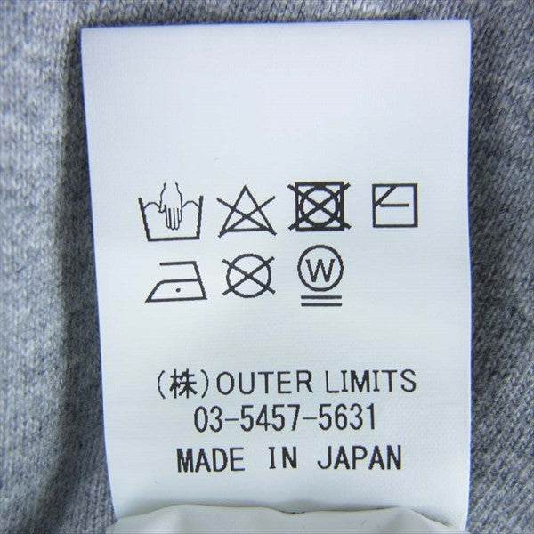 Nigel Cabourn ナイジェルケーボン 80350020005 BIG SHIRT HENLEY NECK ビッグ シャツ ヘンリーネックTシャツ グレー系 50【中古】