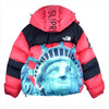 Supreme シュプリーム × ノースフェイス  THE NORTH FACE 19AW ND91901I Statue of Liberty Baltoro Jacket バルトロ ジャケット レッド系 S【中古】