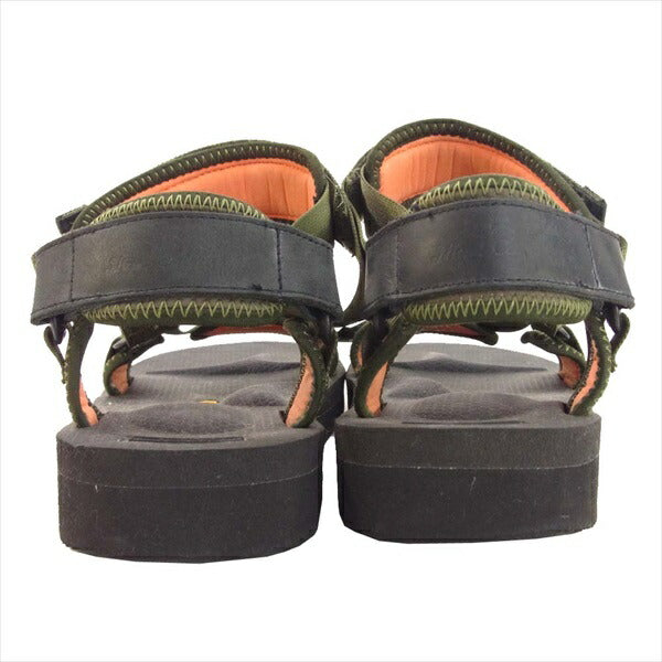 Nigel Cabourn ナイジェルケーボン x スイコック SUICOKE NAM SANDALS サンダル シューズ グリーン系【中古】