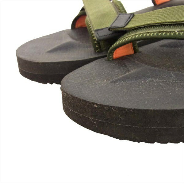 Nigel Cabourn ナイジェルケーボン x スイコック SUICOKE NAM SANDALS サンダル シューズ グリーン系【中古】