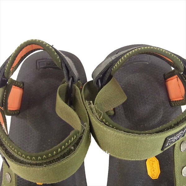 Nigel Cabourn ナイジェルケーボン x スイコック SUICOKE NAM SANDALS サンダル シューズ グリーン系【中古】