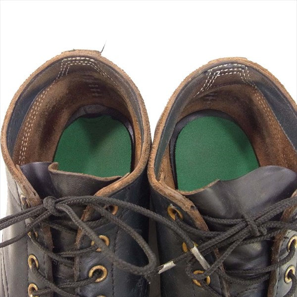 HATHORN BOOTS ハソーンブーツ OXFORD オックスフォード ブーツ ブラック系 8.5E【中古】