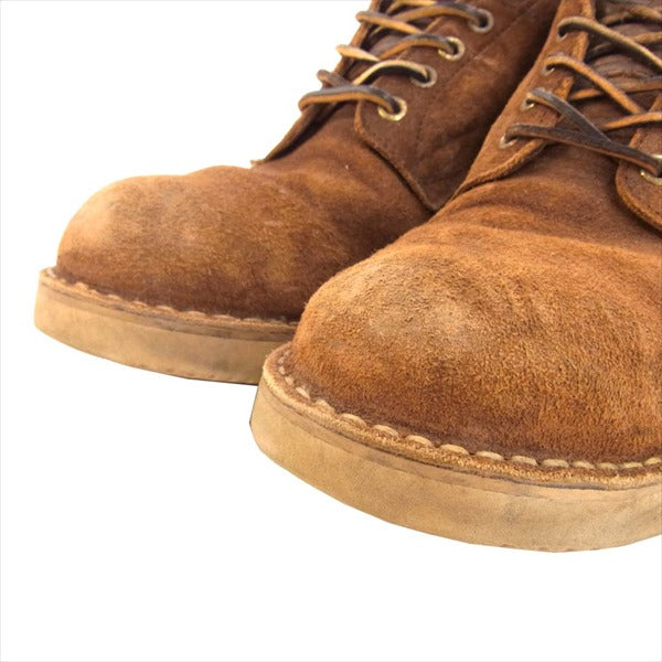 HATHORN BOOTS ハソーンブーツ OXFORD オックスフォード スエード ブーツ ブラウン系 9E【中古】