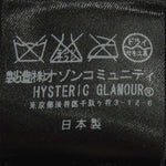 HYSTERIC GLAMOUR ヒステリックグラマー 2CF-7730 苺スカル レディース ジップパーカー ブラック系 FREE【中古】