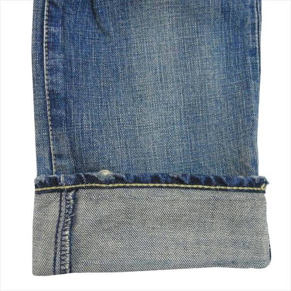 HYSTERIC GLAMOUR ヒステリックグラマー 2AP-4774 スタッズ ダメージ加工 デニム レディース デニムパンツ インディゴブルー系 M【中古】