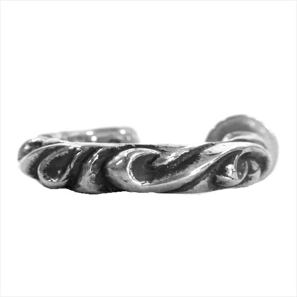 CHROME HEARTS クロムハーツ（原本無） HOOP SCROOL フープ スクロール ピアス シルバー 表記無し【中古】