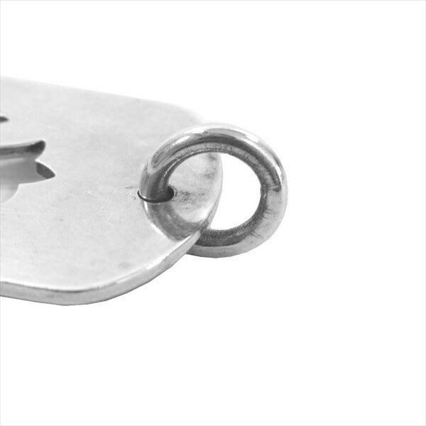 CHROME HEARTS クロムハーツ（原本無） ラージ ドッグタグ カットアウトクロス ペンダントトップ シルバー【中古】