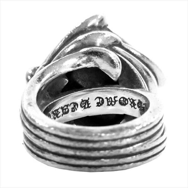 CHROME HEARTS クロムハーツ（原本無） COCK TAIL CH PLUS カクテル CHプラス リング シルバー 7号【中古】