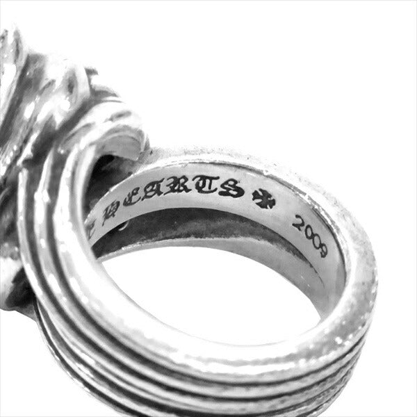 CHROME HEARTS クロムハーツ（原本無） COCK TAIL CH PLUS カクテル CHプラス リング シルバー 7号【中古】