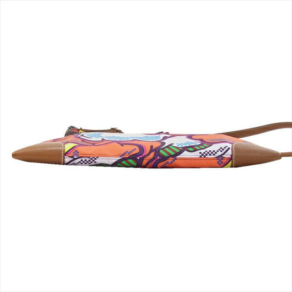 HERMES エルメス T刻印 シルキーシティPM ペガサスポップ ショルダー レディース バッグ マルチカラー系【中古】
