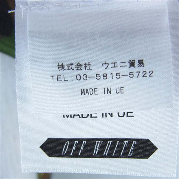 OFF-WHITE オフホワイト Camouflage Tee カモフラージュ Tシャツ マルチカラー系 S【新古品】【未使用】【中古】