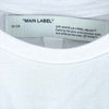 OFF-WHITE オフホワイト 19AW SPLITTED ARROWS S/S  OVER TEE アロー Tシャツ ホワイト系 XS【新古品】【未使用】【中古】