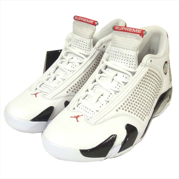 Supreme シュプリーム ナイキ NIKE BV7630-106 19SS AIR JORDAN 14 RETRO S エアジョーダン スニーカー ホワイト系 27.5cm【新古品】【未使用】【中古】