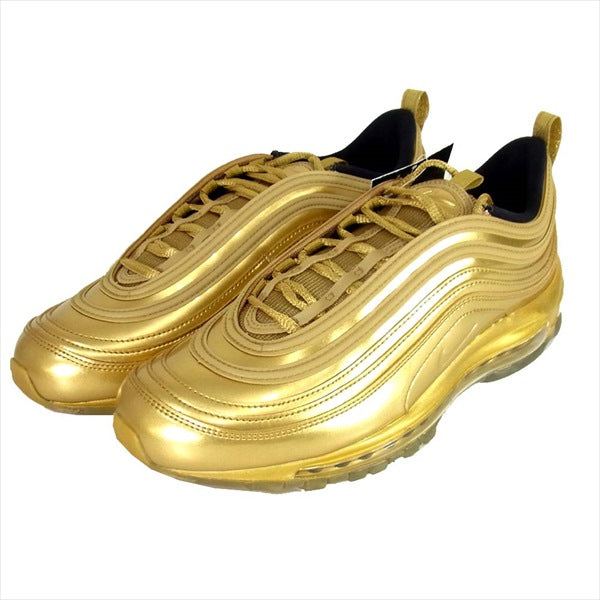 NIKE ナイキ CT4556-700 AIR MAX 97 QS エアマックス  スニーカー ゴールド系 28cm【新古品】【未使用】【中古】