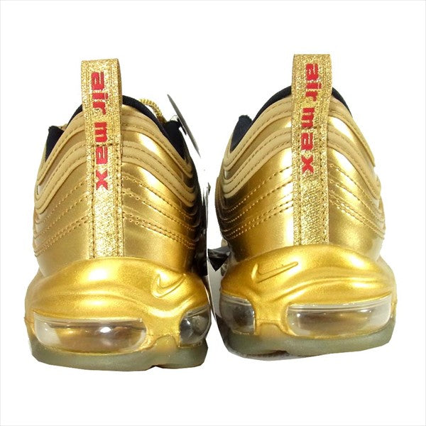 NIKE ナイキ CT4556-700 AIR MAX 97 QS エアマックス  スニーカー ゴールド系 28cm【新古品】【未使用】【中古】