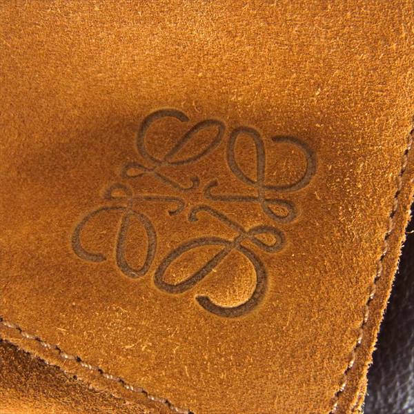 LOEWE ロエベ Puzzle Bag パズルバッグ スエード Extra Large 322.61.M46 ショルダーバッグ ブラウン系【中古】