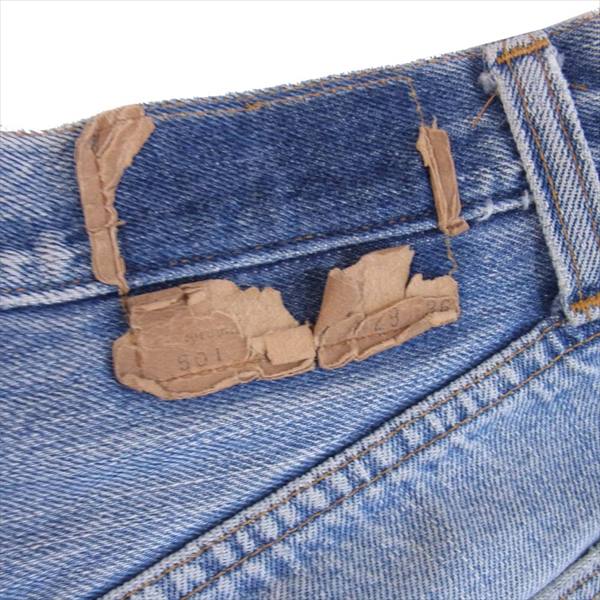 Levi's リーバイス 501 66前期 スモールe 刻印6 実寸W27 デニム パンツ インディゴブルー系 W29【中古】