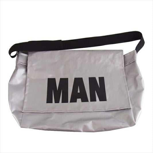 JUNYA WATANABE COMME des GARCONS MAN ジュンヤワタナベコムデギャルソンマン WA-K203 メッセンジャー ショルダーバッグ シルバー【中古】