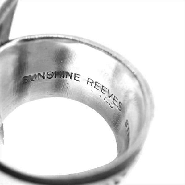 サンシャインリーブス ビームス BEAMS 別注 STAR RING スター リング シルバー 14号程度【中古】
