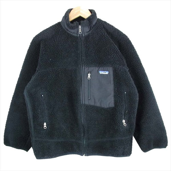 patagonia パタゴニア USA製 23055 Classic Retro-X Jacket クラシック レトロ ジャケット ブラック系 S【中古】