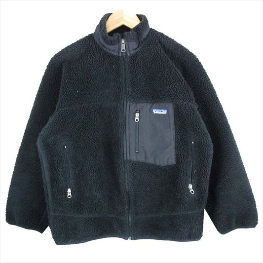 patagonia パタゴニア USA製 23055 Classic Retro-X Jacket クラシック レトロ ジャケット ブラック系 S【中古】