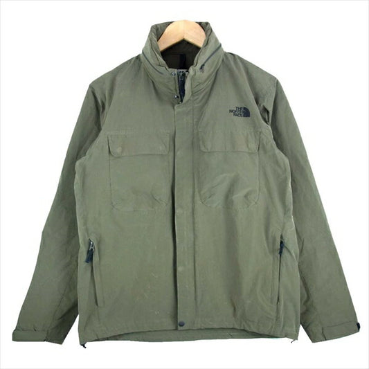 THE NORTH FACE ノースフェイス NP21766 GLOBE TREKKER JACKET グローブトレッカー ジャケット カーキ(オリーブグリーン)系 M【中古】