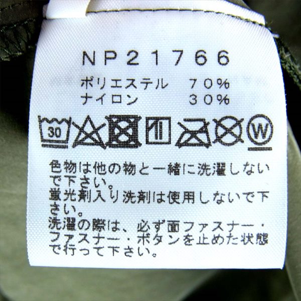 THE NORTH FACE ノースフェイス NP21766 GLOBE TREKKER JACKET グローブトレッカー ジャケット カーキ(オリーブグリーン)系 M【中古】