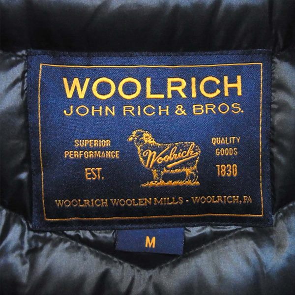 WOOLRICH ウールリッチ 未使用品 WWCPS2648D WS BOW BRIDGE ボウ ブリッジ ダウンコート コート 黒系 M【極上美品】【中古】