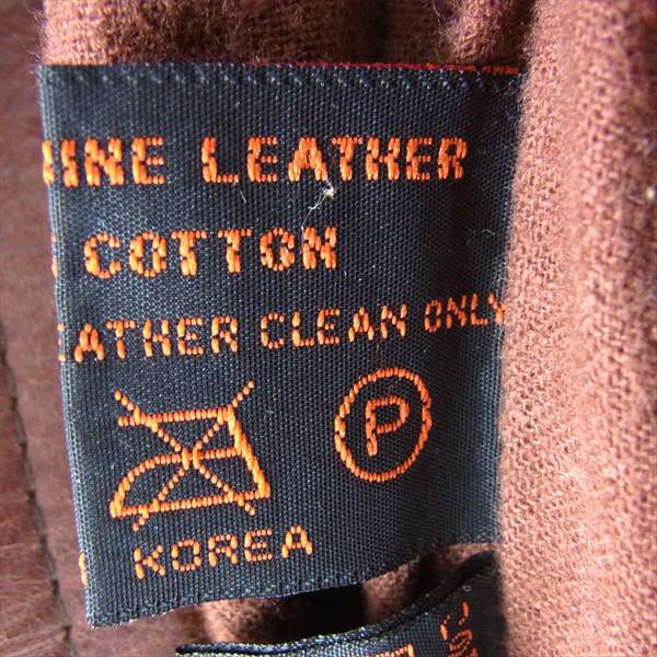 ビーマッコイ B-MCCOY'S ステアハイド シングル レザー ライダース