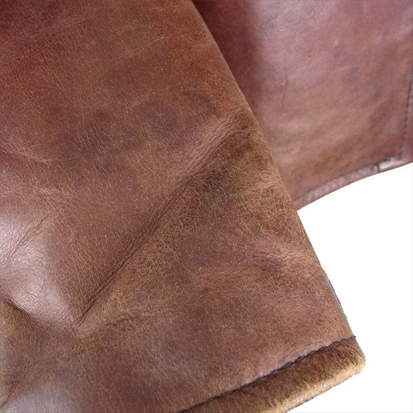 ビーマッコイ B-MCCOY'S ステアハイド シングル レザー ライダース