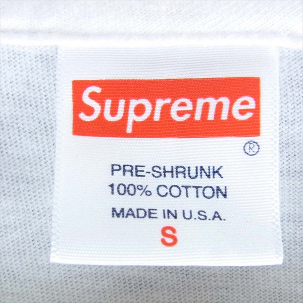 Supreme シュプリーム 17AW Scarface Split Tee スカーフェイス Tシャツ 白【中古】