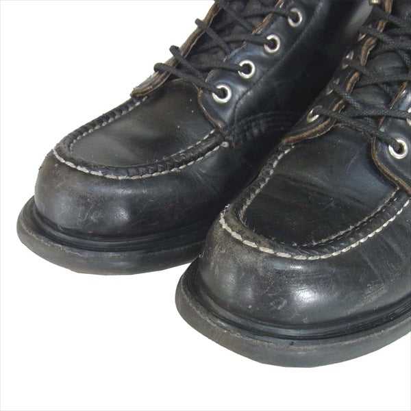 RED WING レッドウィング 8133 SUPER SOLE MOC TOE BOOTS スーパーソール モックトゥ モックトゥブーツ 黒系 7D【中古】