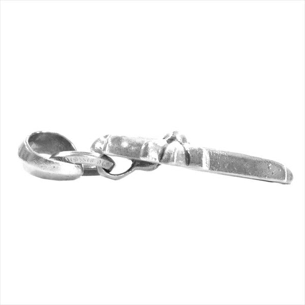 CHROME HEARTS クロムハーツ（原本無） スモール CHクロス ベイル ペンダントトップ シルバー 表記無し【中古】