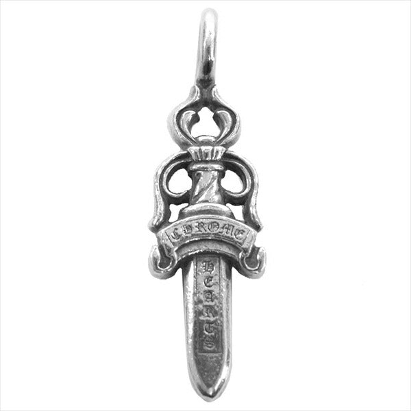 CHROME HEARTS クロムハーツ（原本無） DBL DAGGER ダブルダガー ペンダント ペンダントトップ シルバー 表記無し【中古】